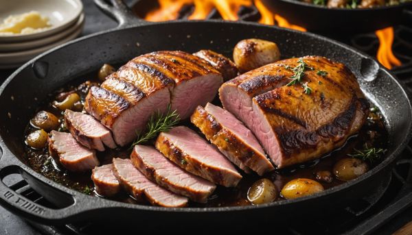 Comment cuire un magret de canard bien rosé ?