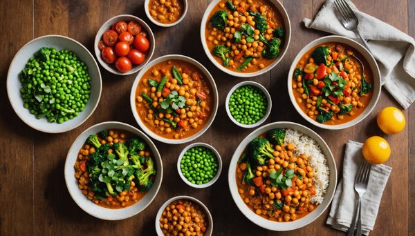 5 plats végétariens économiques