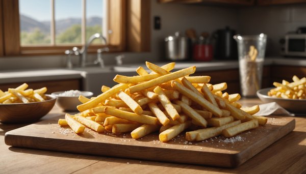 Comment faire des frites maison croustillantes et légères ?