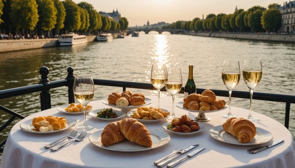Quels sont les bons plats à déguster lors d'un déjeuner croisière à Paris ?